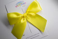 Lemon Yellow - Short Tail Bow