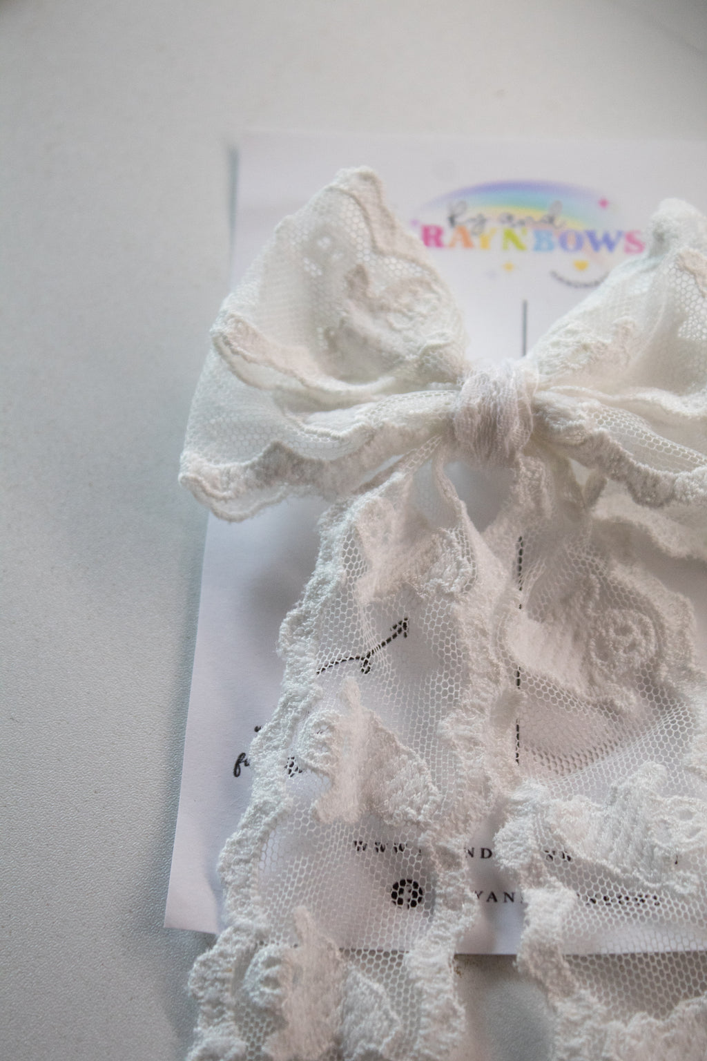 Not to Spooky Lace Bows