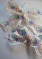Cotton Candy Lace Bow