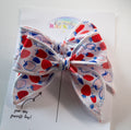 Red & Blue Strawberries Piggy Set