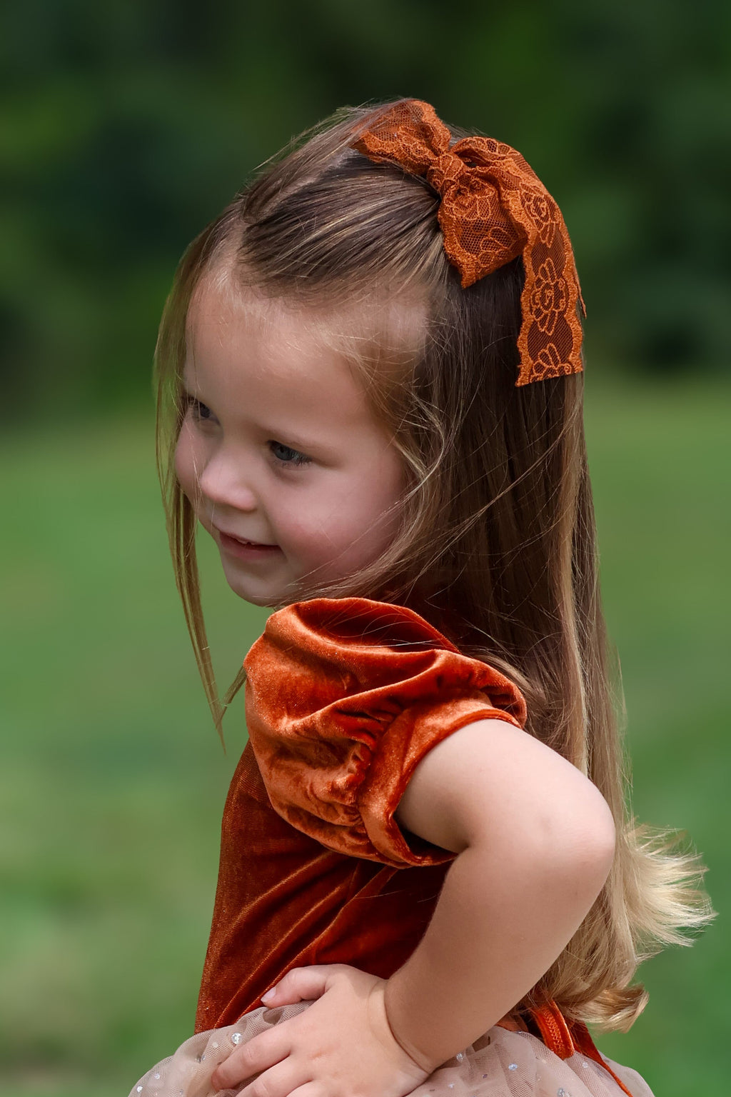 Lace Bows : Turkey & Sunflower (TAT 3-5 weeks)