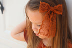 Lace Bows : Turkey & Sunflower (TAT 3-5 weeks)