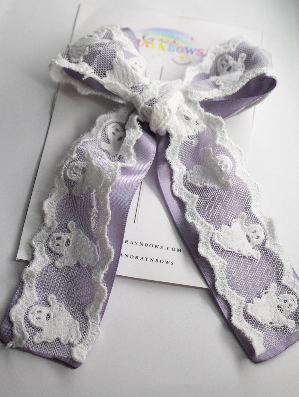 Not to Spooky Lace Bows