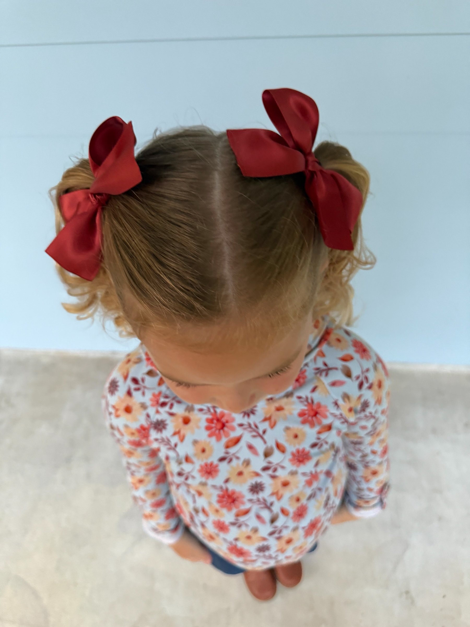 Fall Satins Hair Bows (TAT : 3-5 weeks)