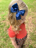 Fall Satins Hair Bows (TAT : 3-5 weeks)