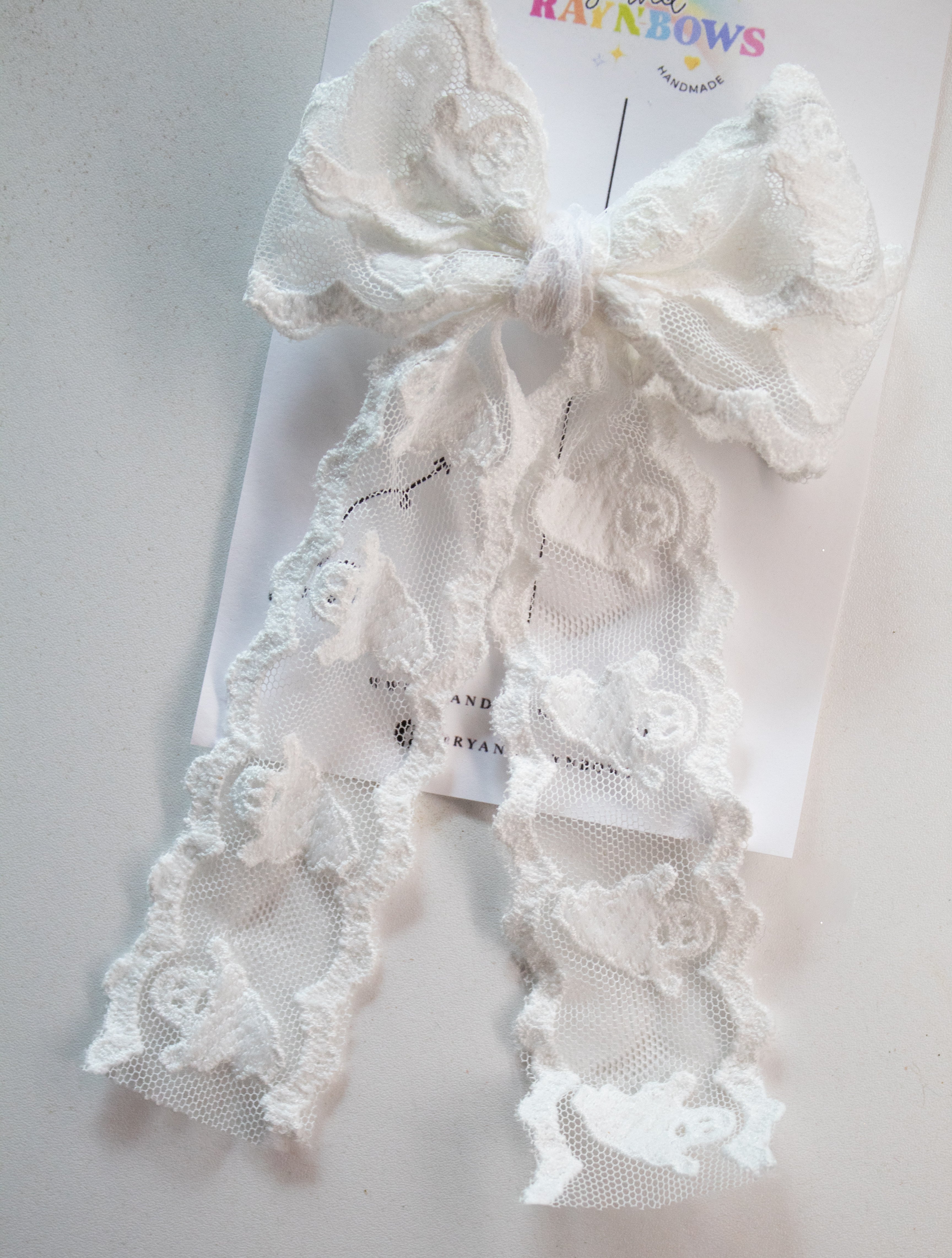 Not to Spooky Lace Bows