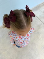 Fall Satins Hair Bows (TAT : 3-5 weeks)
