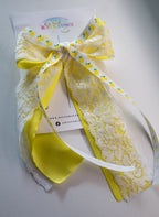 Lemon Shake-Up Long Tail Bow