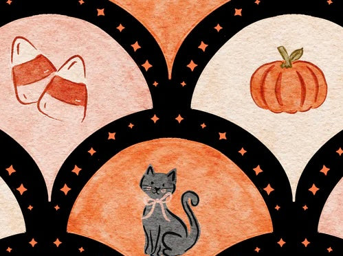 Halloween & Fall Bow *PreOrder: TAT 3-5 Weeks*