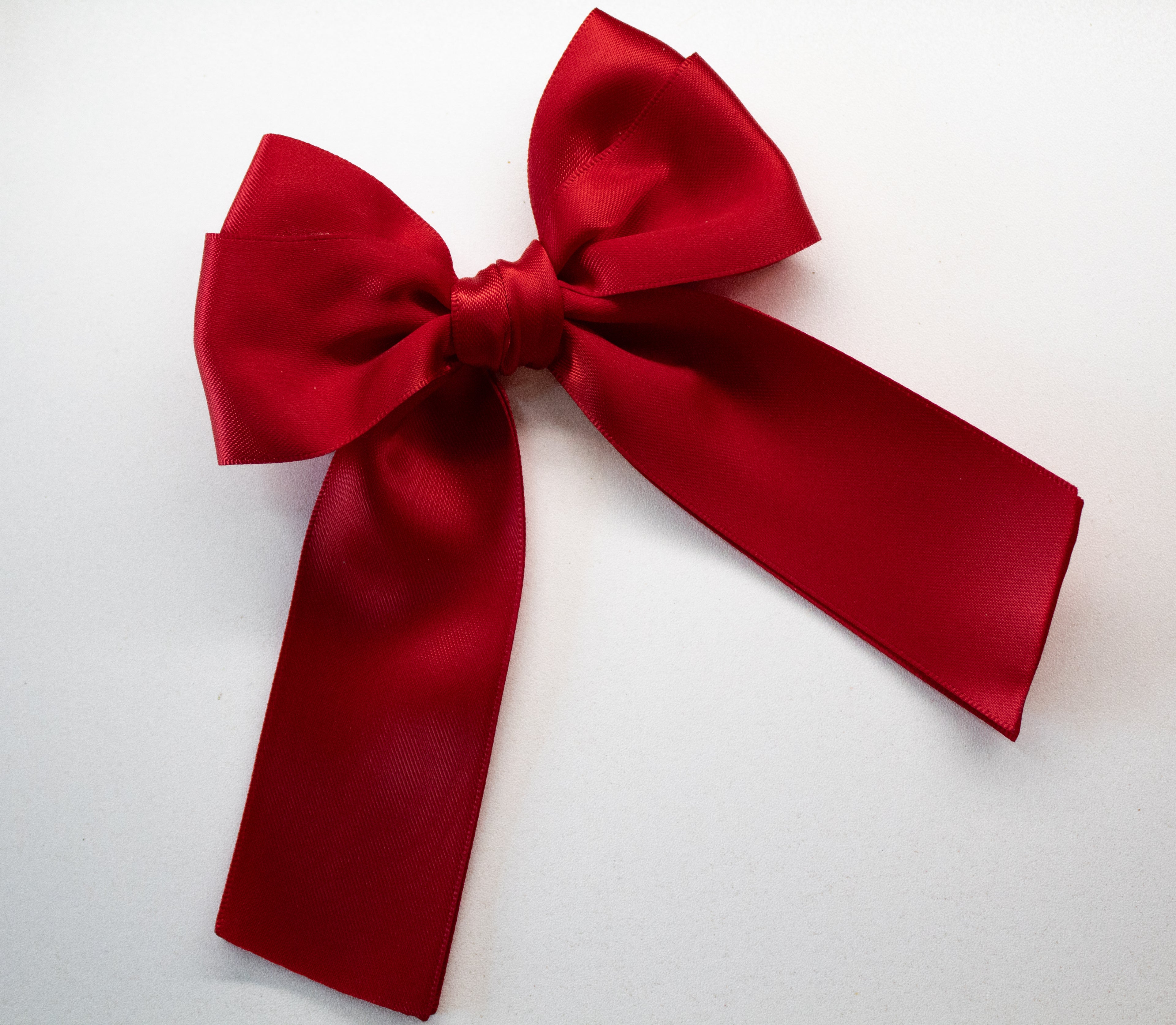 Classic double layer Radiant Red Satins