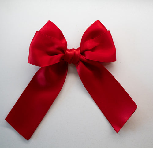 Classic double layer Radiant Red Satins