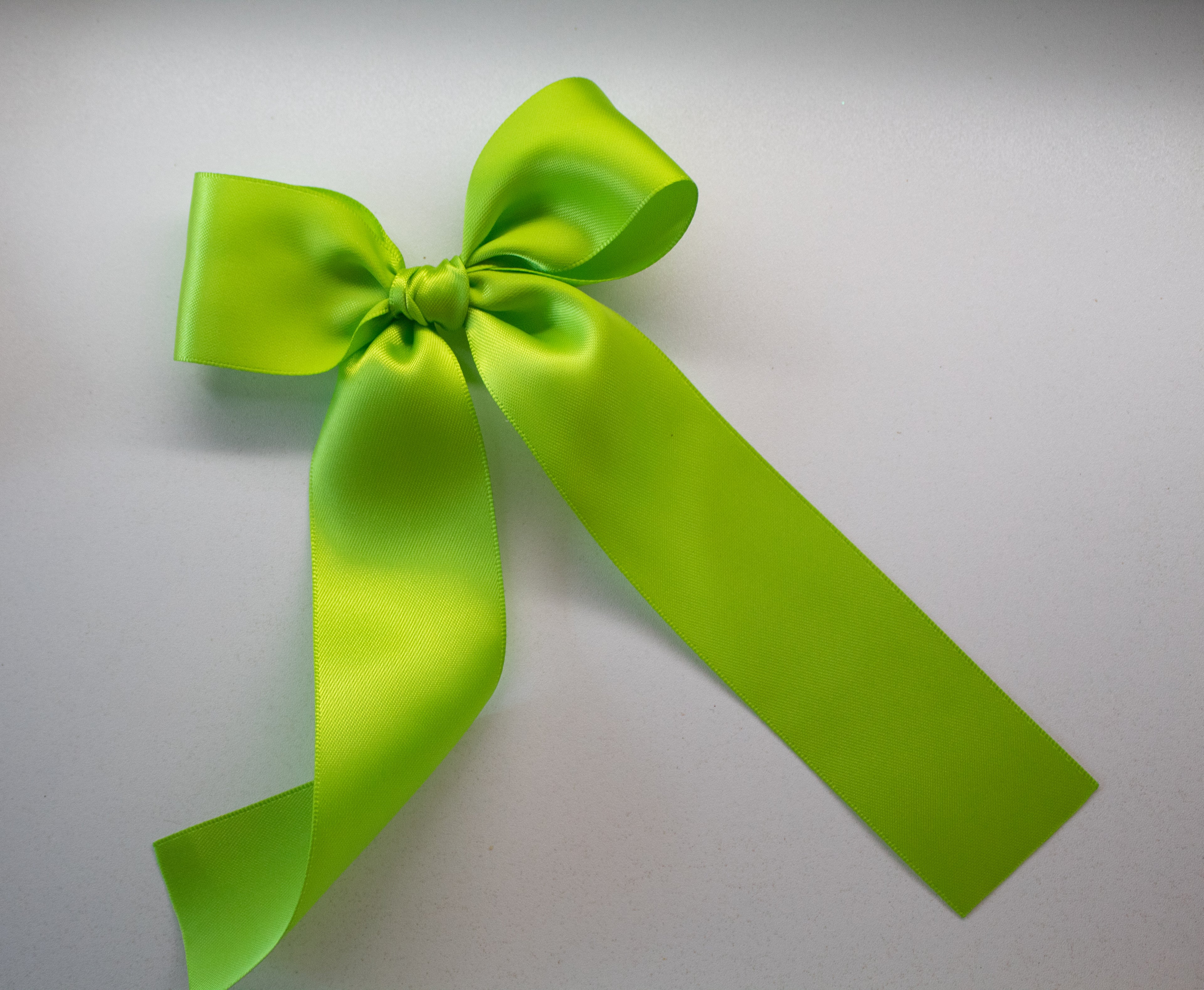 Classic Long Tails Zesty Lime Satins