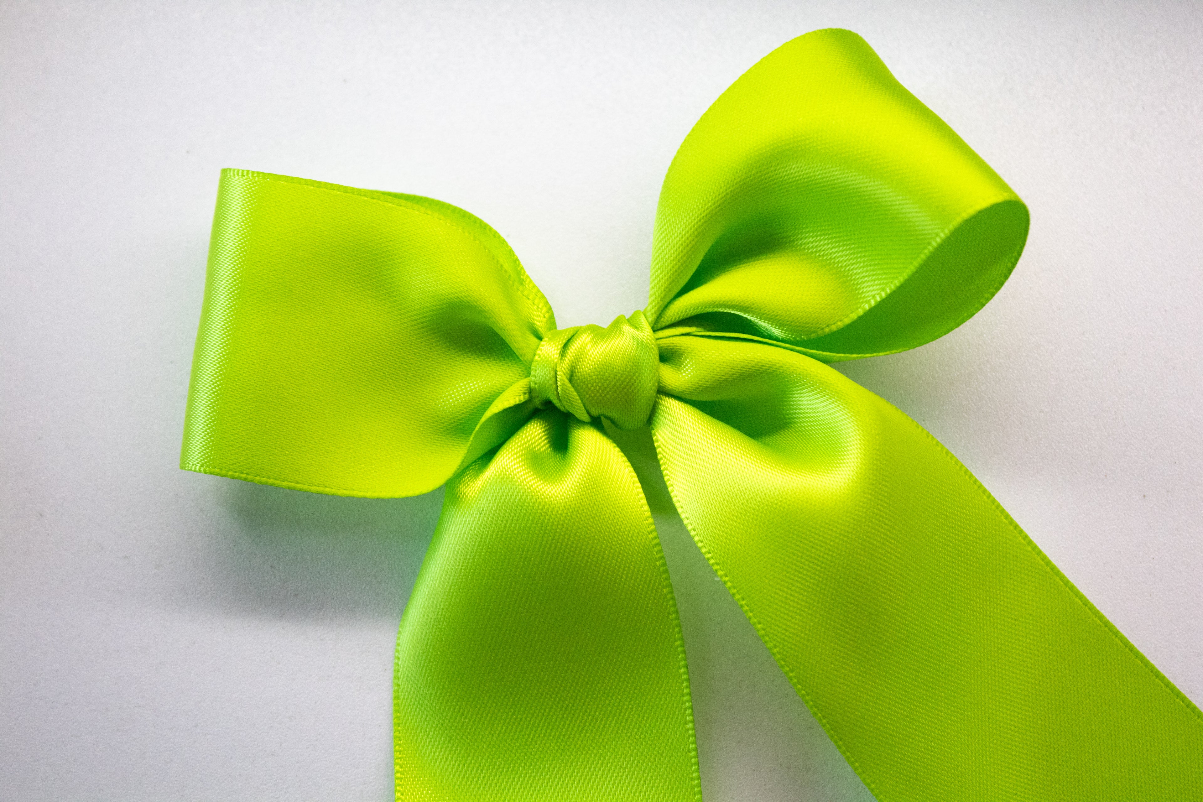 Classic Long Tails Zesty Lime Satins