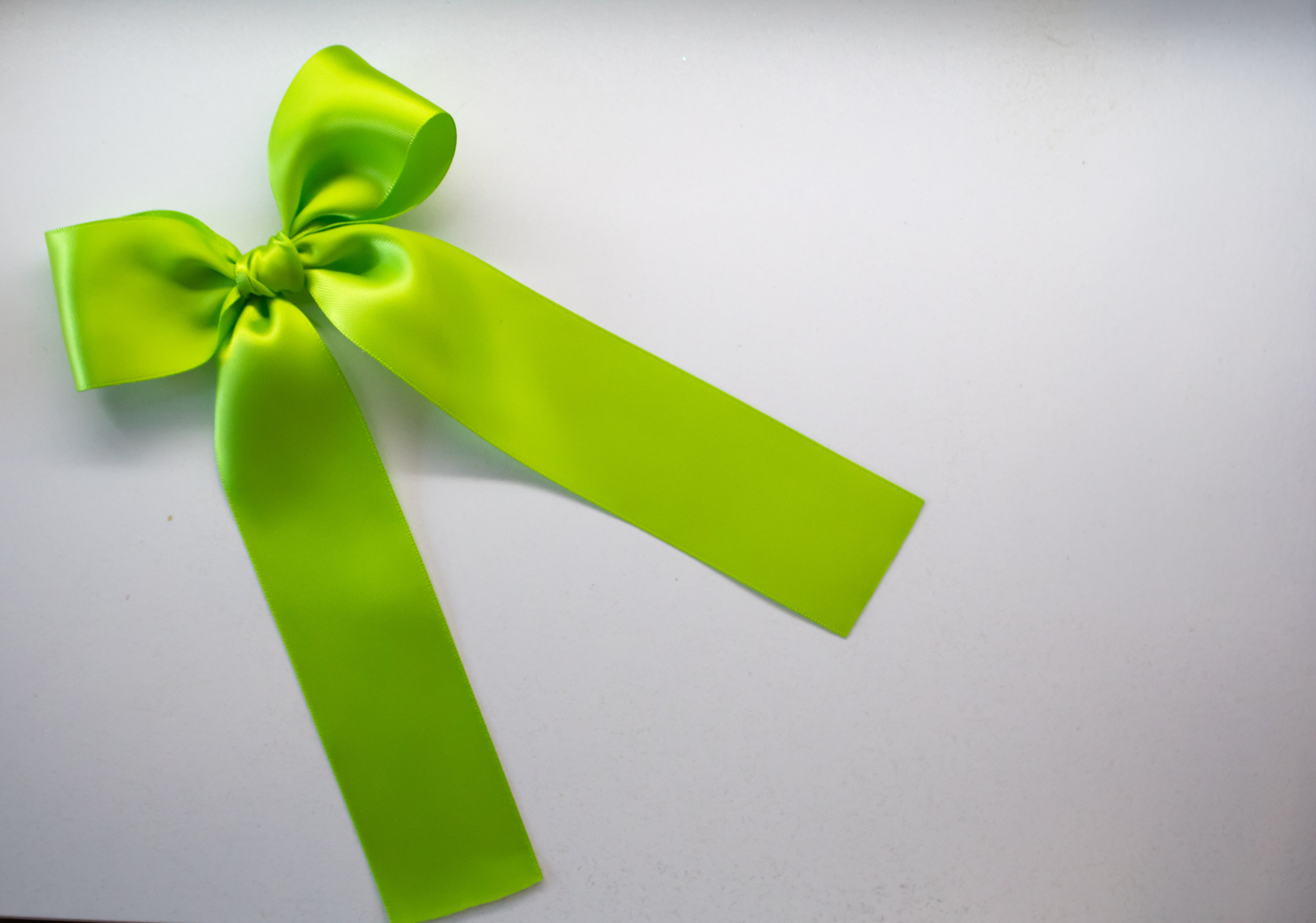 Classic Long Tails Zesty Lime Satins