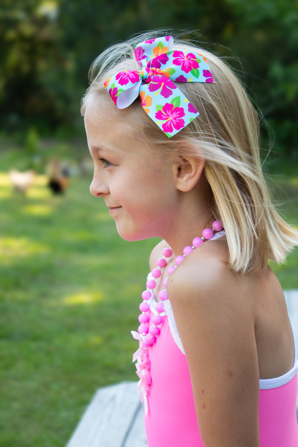 The Tropical Hibiscus Bow