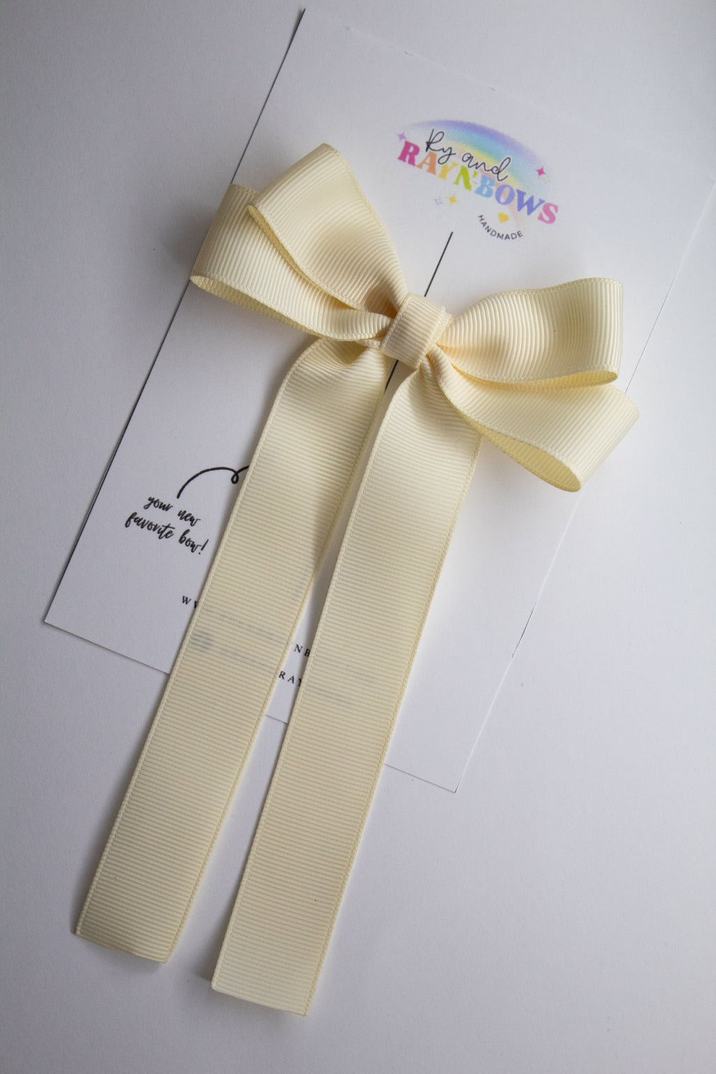 *NEW STYLE* Grosgrain Ribbon Bow