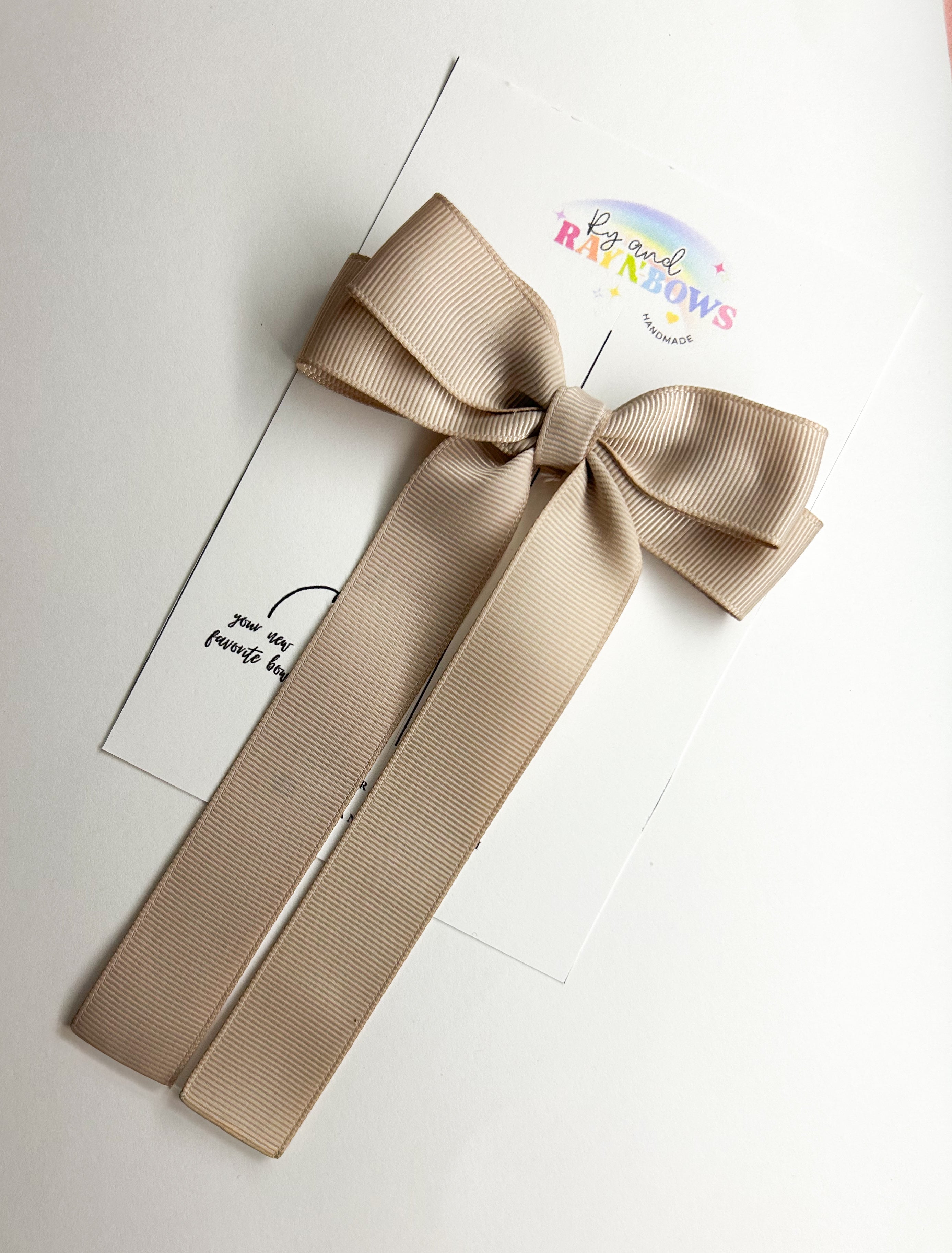 *NEW STYLE* Grosgrain Ribbon Bow