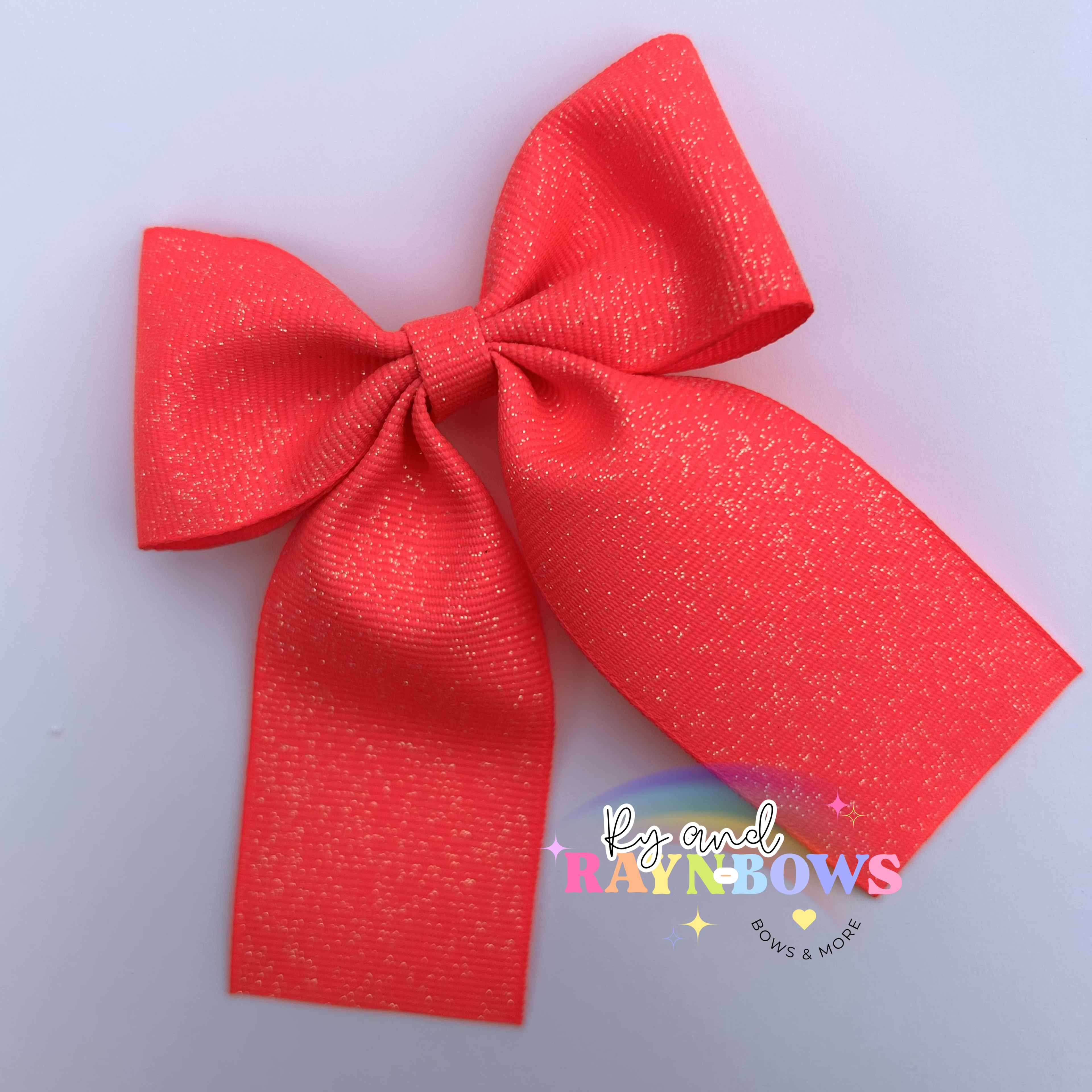 Neon Glitz Bows