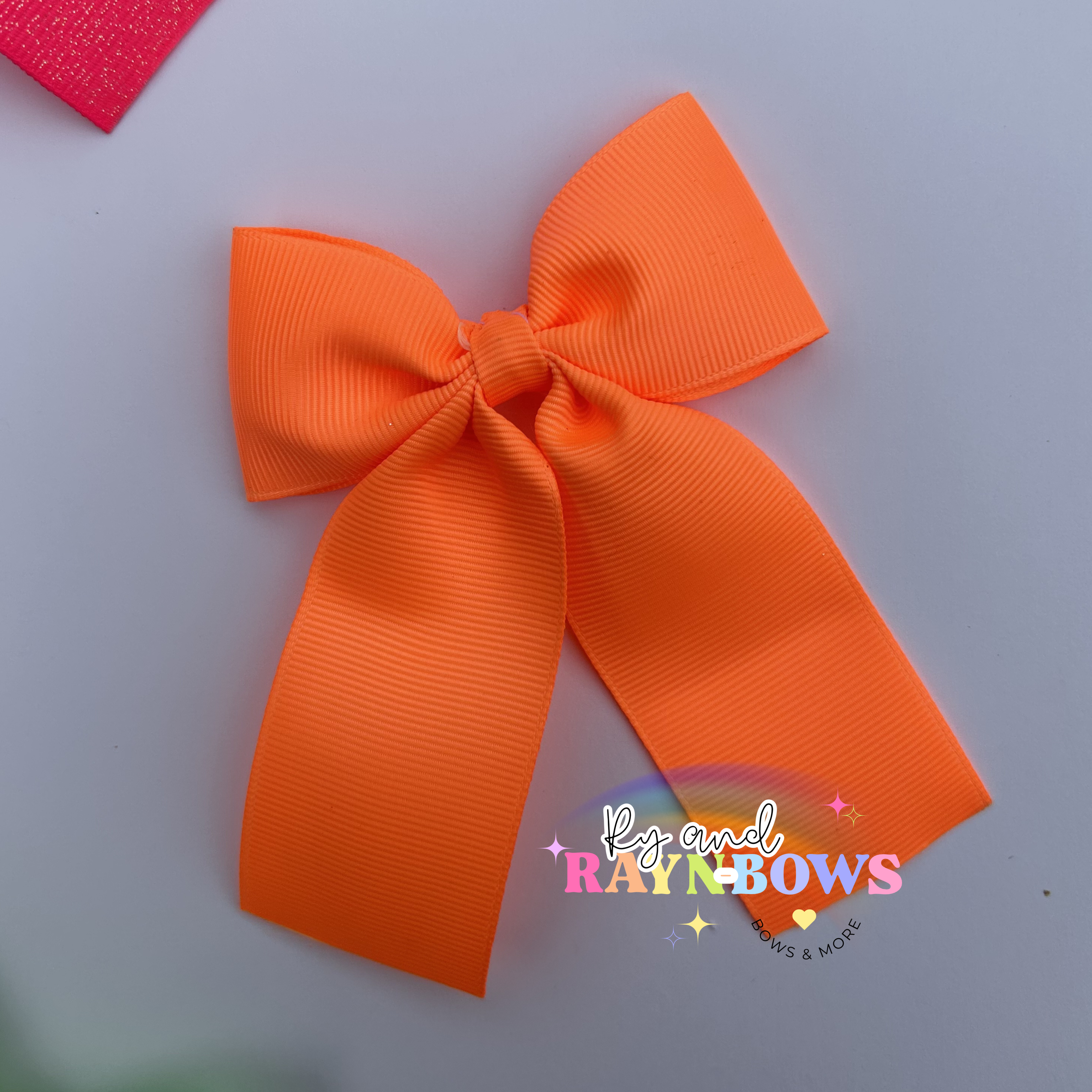 Neon Glitz Bows