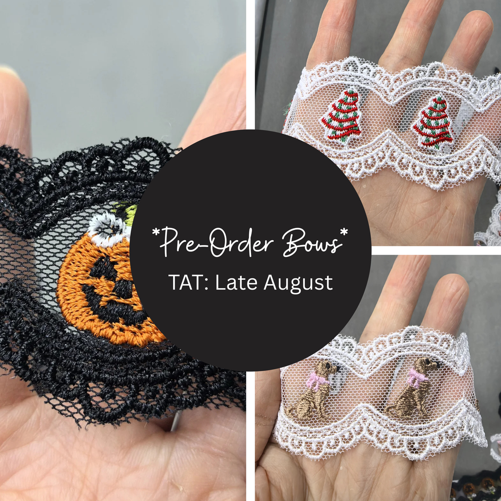 *Pre-Order* Pumpkins, Christmas Tree Cakes, & Pups! TAT : late August